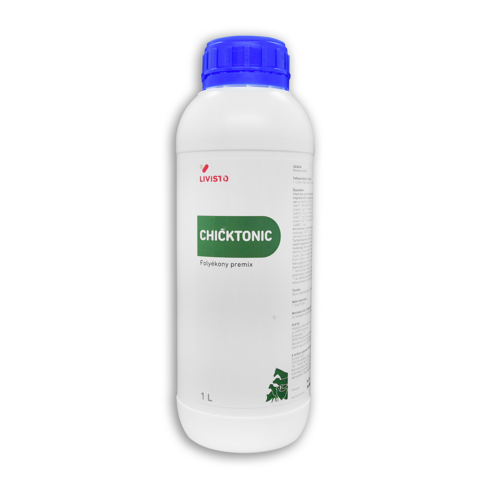 CHICKTONIC folyékony kiegészítő takarmány valamennyi állatfaj részére-1 l