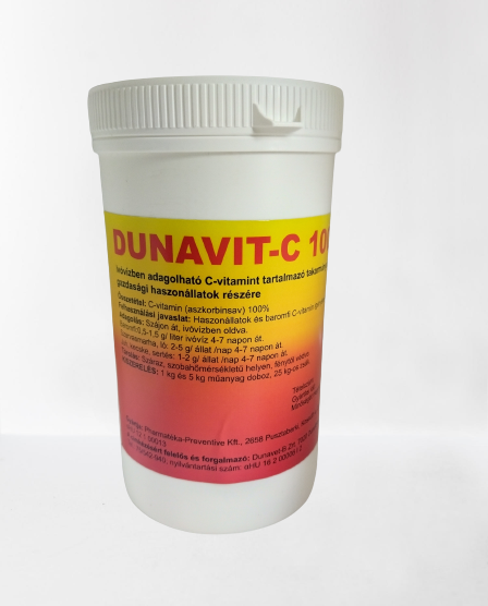 DUNAVIT - C 100% pulvis valamennyi állatfaj részére-1 kg
