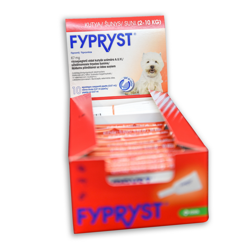Fypryst spot-on dog (2-10kg) 1x - Gallery Image 2
