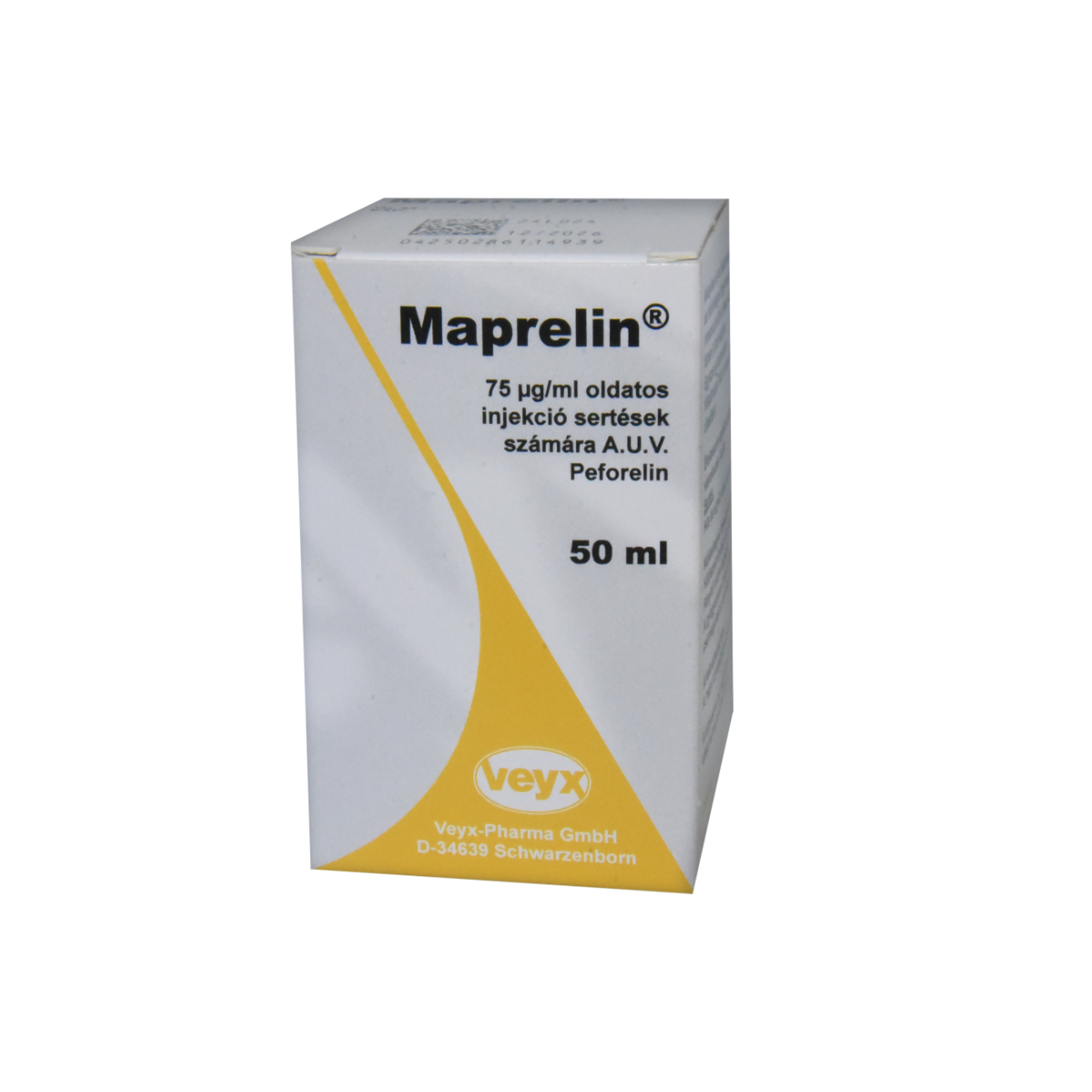 MAPRELIN 75 µg/ml oldatos injekció sertések számára A.U.V.