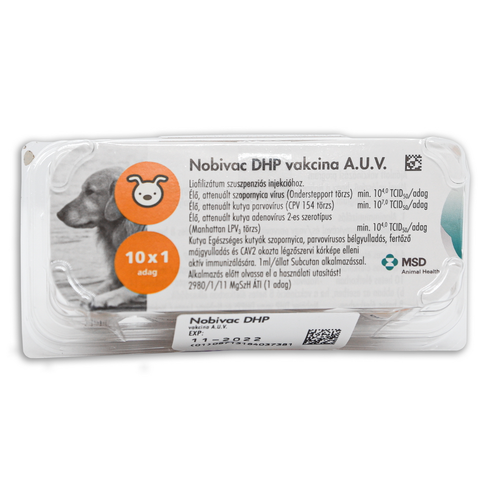 Nobivac DHP+RL vakcina - 10x1 adag - Gallery Image 3