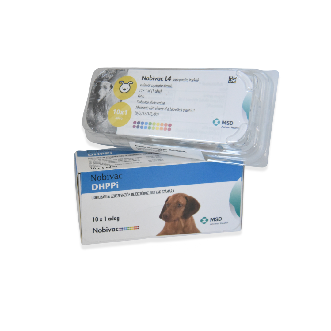 Nobivac DHPPI+L4 vakcina 10x1