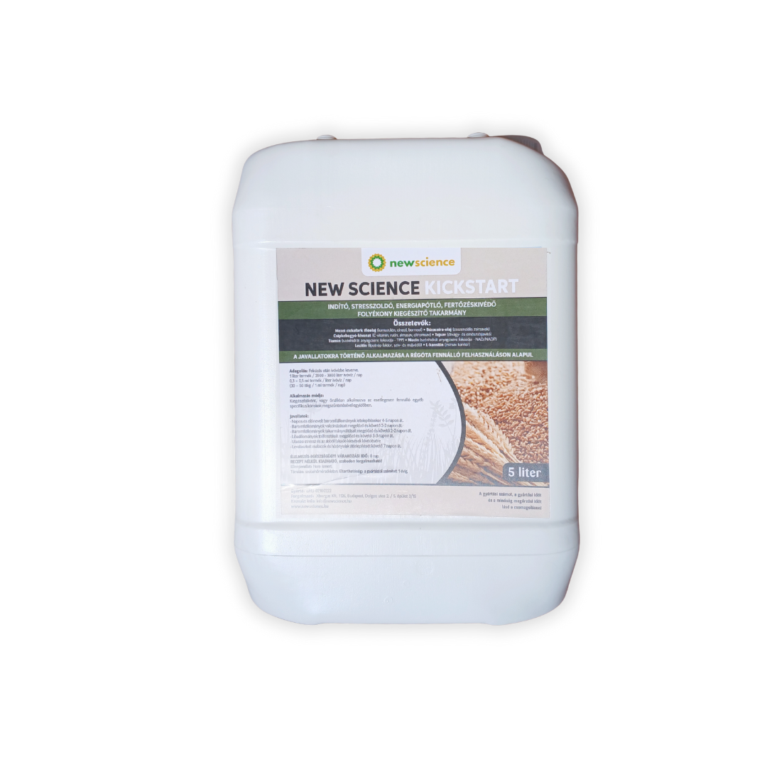 NEW SCIENCE KICKSTART kiegészítő takarmány baromfi, sertés és házinyúl részére