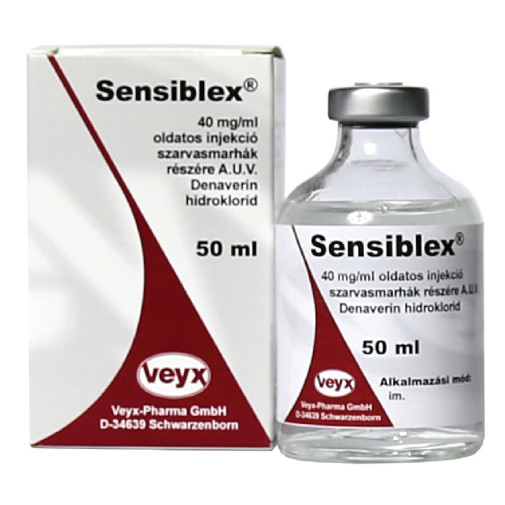 SENSIBLEX 40 mg/ml oldatos injekció szarvasmarhák részére A.U.V.