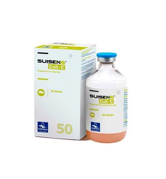 SUISENG Coli/C vakcina A.U.V. sertések részére-50 adag