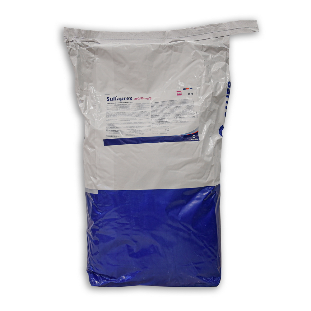 SULFAPREX gyógypremix sertések részére A.U.V. -25 kg